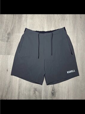 NOBULL Men's Black Performance Training Shorts